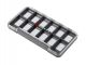 Škatla za muhe GREYS SLIM WATERPROOF FLY BOX 12 compartments (1593920)