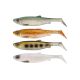 Silikonske vabe SAVAGE GEAR 3D HERRING SHAD 9CM 5G CLEAR WATER MIX (1639342)