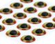 3D oči za potezanke SYBAI Ultra 3D Epoxy Eyes, Golden Honey, 8 mm