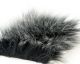 Material za vezavo SYBAI Craft Fur Medium, Black Fox, 100x140 mm