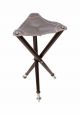 Lesen trinožec | trinožni stol Raised Hide Stool with Metal Bases