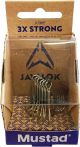 Trnki ~ trojčki Mustad JAW LOK 3X STRONG JL73NP - 5 kos | velikost: 3/0