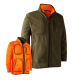 Obojestranska flis jakna Deerhunter Gamekeeper Bonded Fleece Jacket - reversible 5526 - 669 Orange