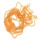 Material za črve - worm muhe Wapsi Sili Worms | SWR046 Worm Brown
