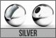 Tungsten z zarezo TRAPER slotted bead heads 5,0 mm 10 kos | silver