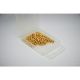 Slotted TUNGSTEN bead heads 5.5 mm 50 kos | gold