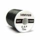 Nit za vezavo muh Veevus G.S.P Thread 75m | GSP 100D Black G01
