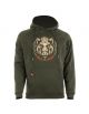 Pulover s kapuco HART BRANDED-H Wild Heart Hoodie (Dark Olive)