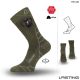 Nogavice LASTING Hunting sock TCM 620 green | L (42-45)