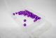 Slotted TUNGSTEN bead heads 2.8 mm 50 kos | Metallic purple