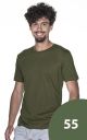 Bombažna t-shirt majica - kratek rokav | olivno zelena