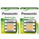 Polnilne baterije Panasonic Ready to Use AA Mignon Ni-MH 1,2V / 1900mAh (4 blister)